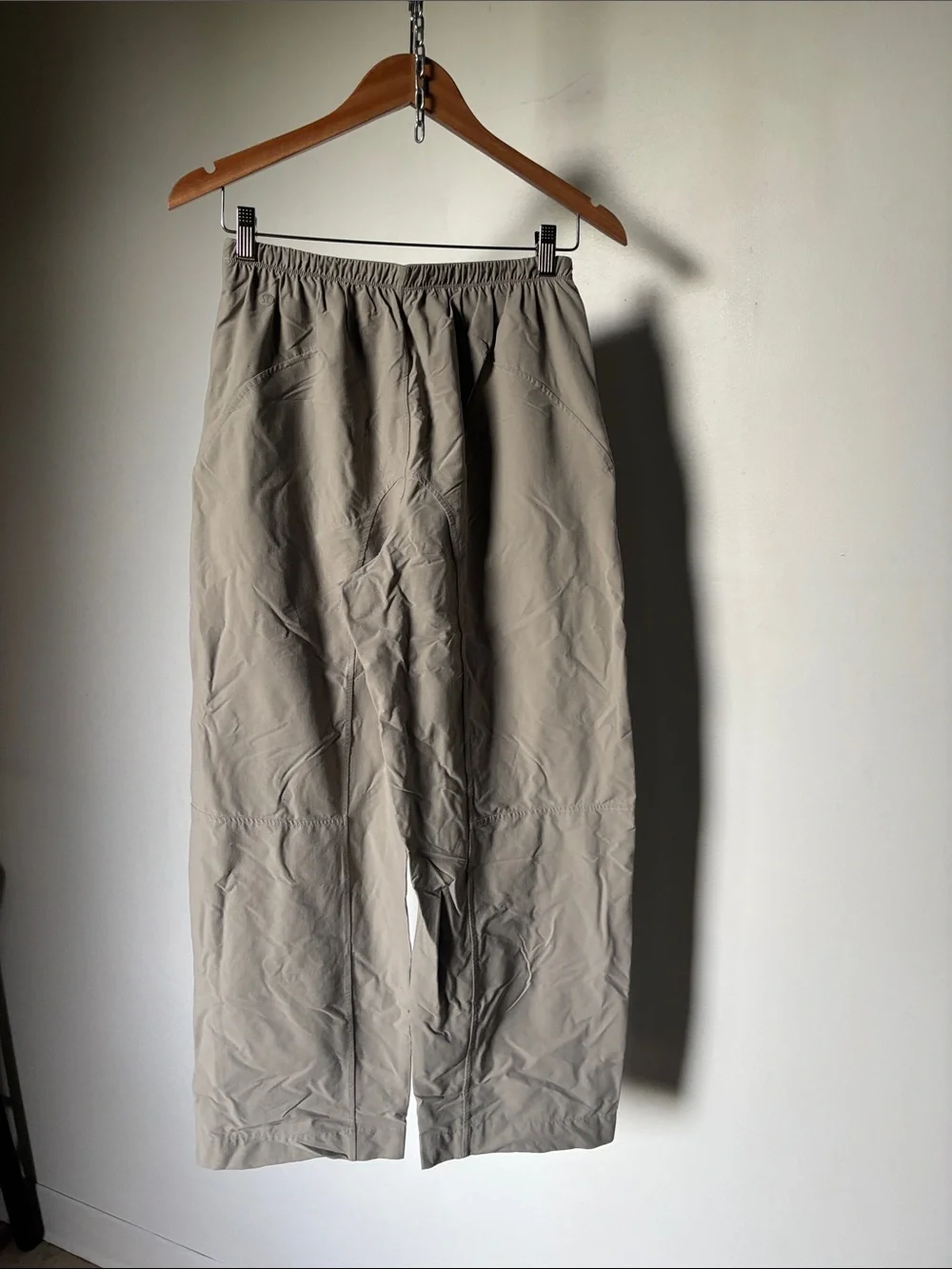 lululemon athletica Wide Leg Pants in Taupe - Picture 5 of 8